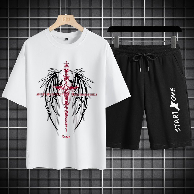 Summer Clothing Outfits - 1 pezzo Set di t-shirt da