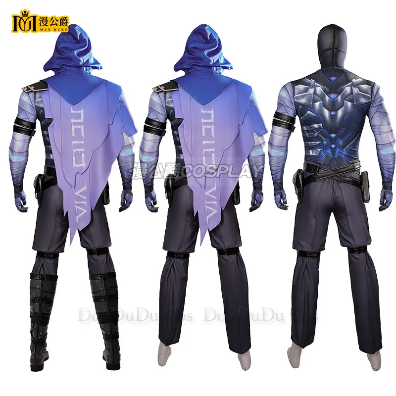 Romper Playsuit Women - Costume Cosplay Omen Rave per Halloween,