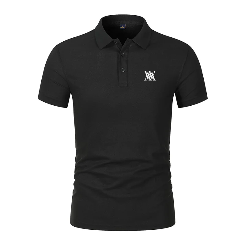 Summer Golf Clothing - T-shirt da golf da uomo, casual,