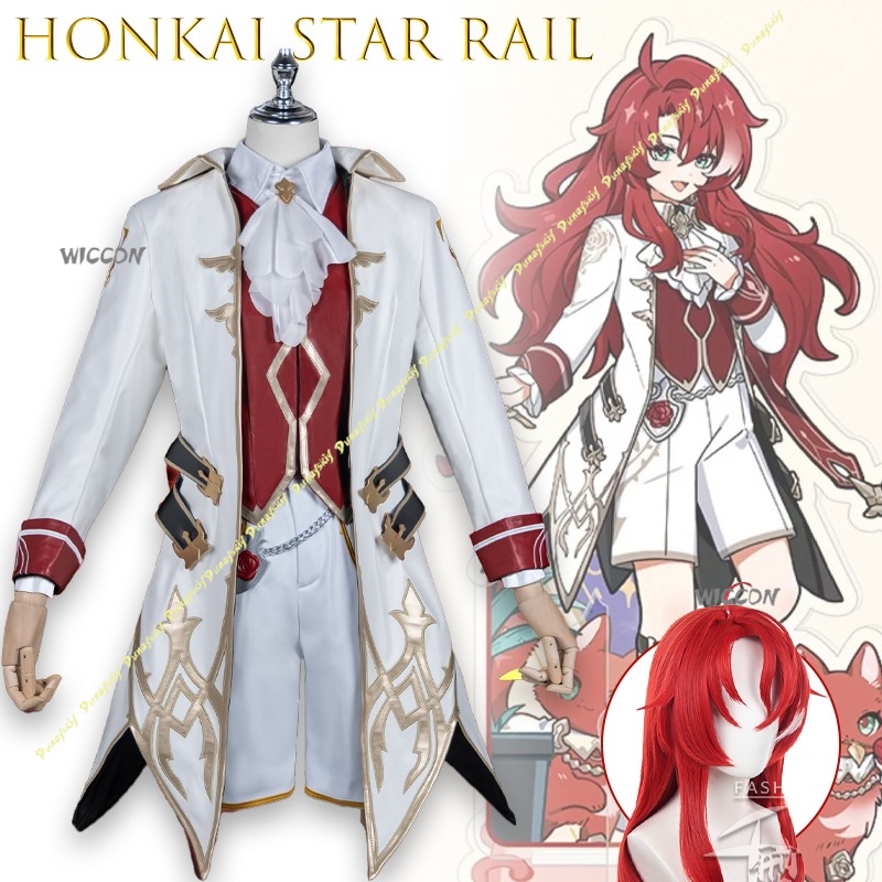 Romper Playsuit Women - Honkai Star Rail Argenti Little Costume