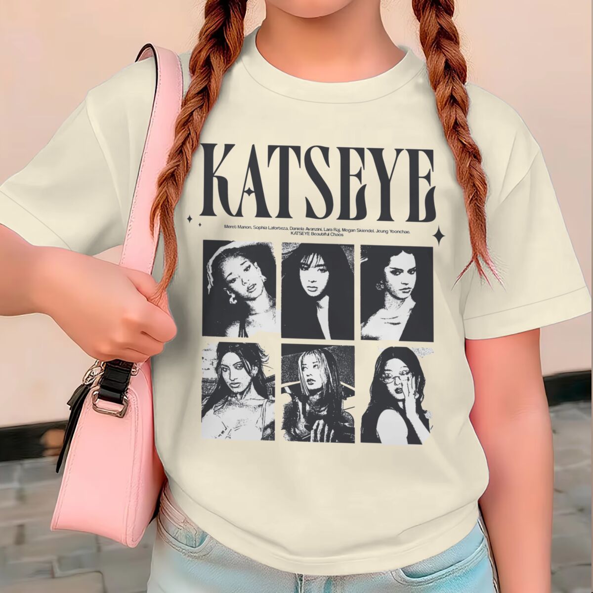Summer Clothing Toddler - KATSEYE Top estivi con stampa per