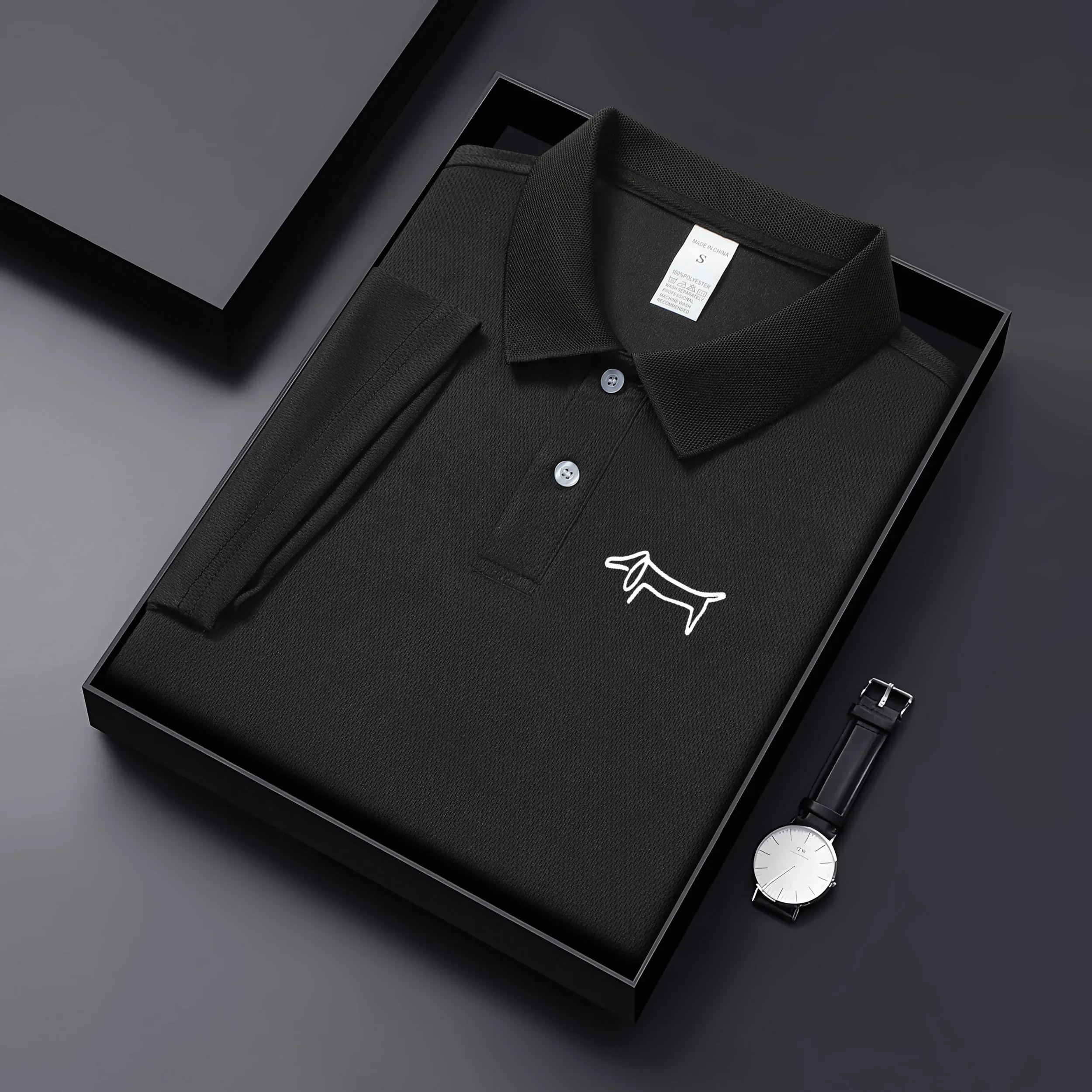Summer Golf Clothing - Polo da uomo casual di alta