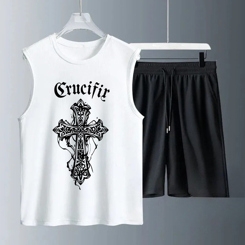 Summer Clothing Beach - Completi Canotta Uomo Estate 2026, Tute