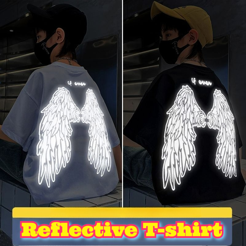 Summer Clothing Teens - T-shirt con ali riflettenti per giovani