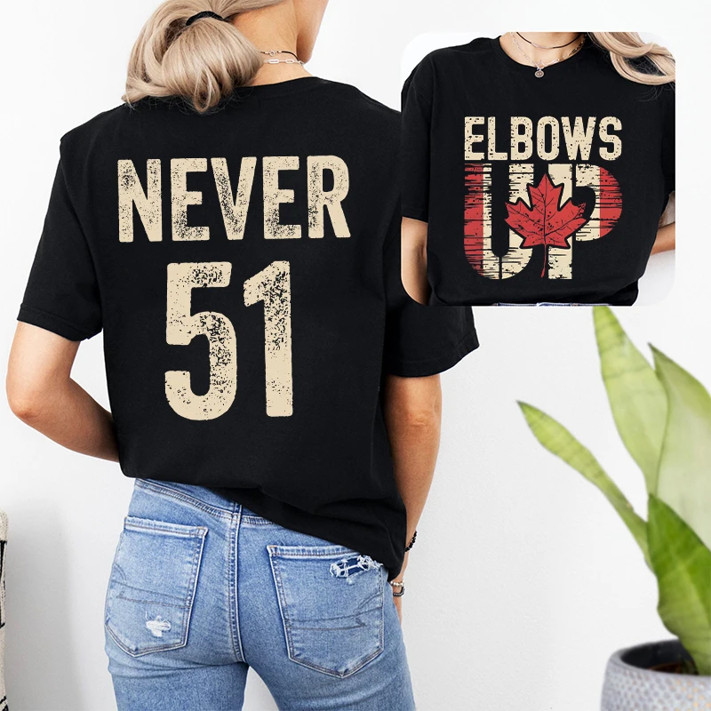 Summer Clothing Women Canada - Retro Gomiti Up Never 51 Canada