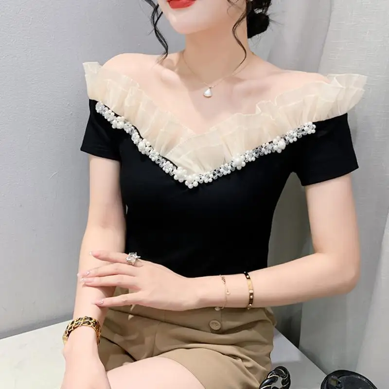 Summer Clothing Reviews - Abito estivo Donna Top T-shirt con
