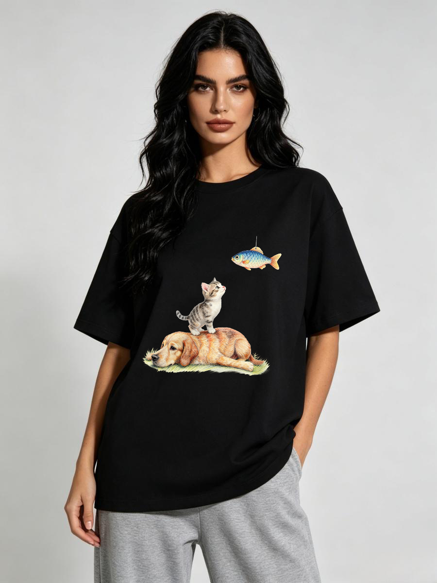 Summer Clothing Reviews - T-shirt Sottile in Modal, Girocollo Minimalista,