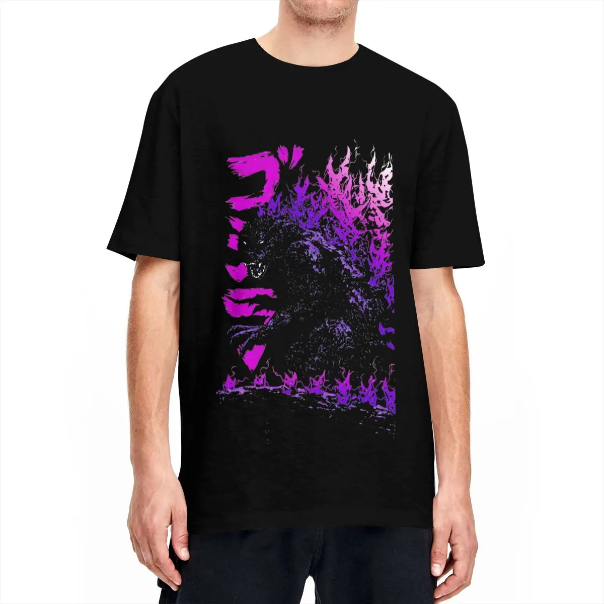Summer Clothing Vintage - Uomo Millenium Godzillas t-shirt Movie Monters