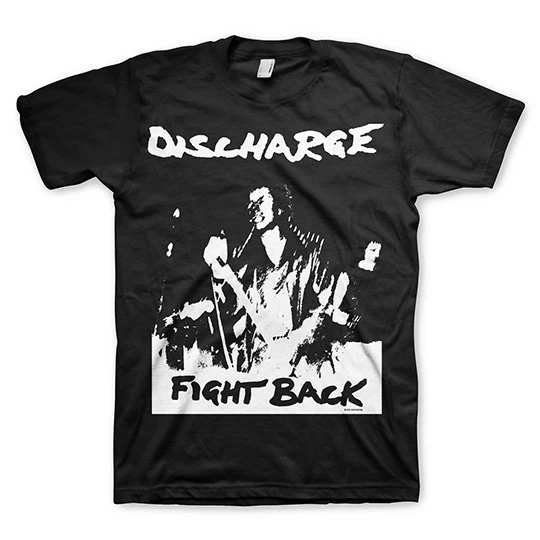 Summer Clothing Uk Men - T-shirt UK Discharge Hear Nothing See