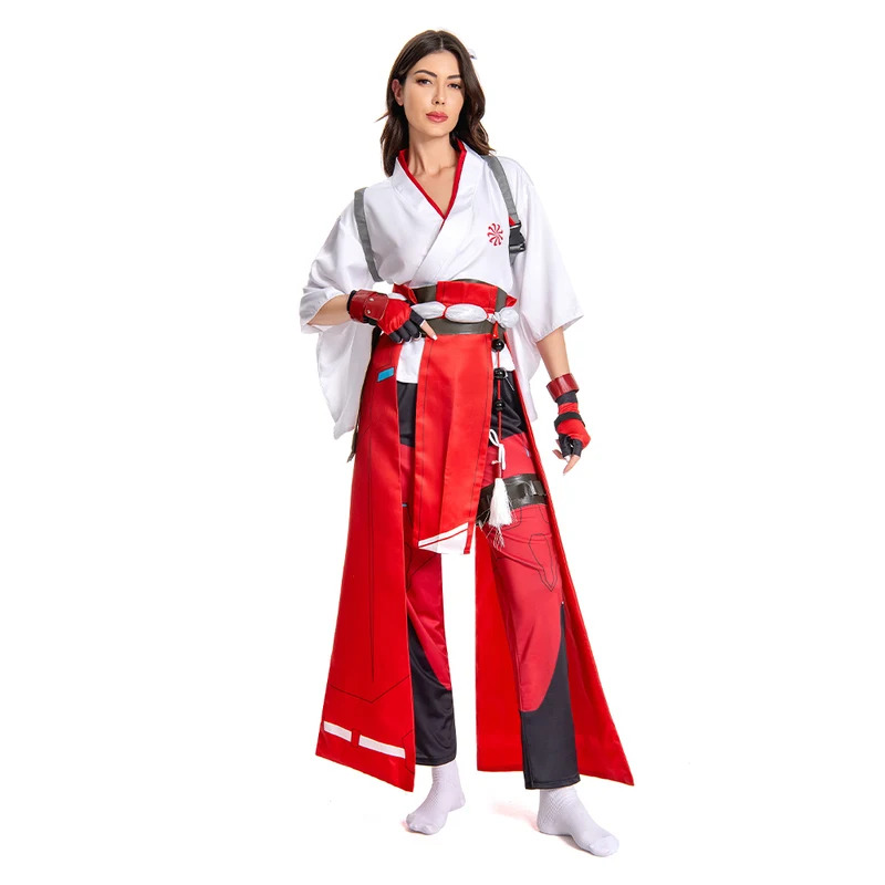 Romper Playsuit Women - Gioco OW Kiriko Costume Cosplay Donna