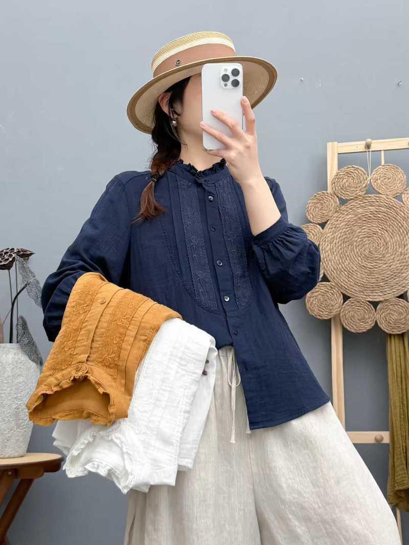 Japan Summer Clothing Women - 2026 Abbigliamento vintage Mori Girl Filato