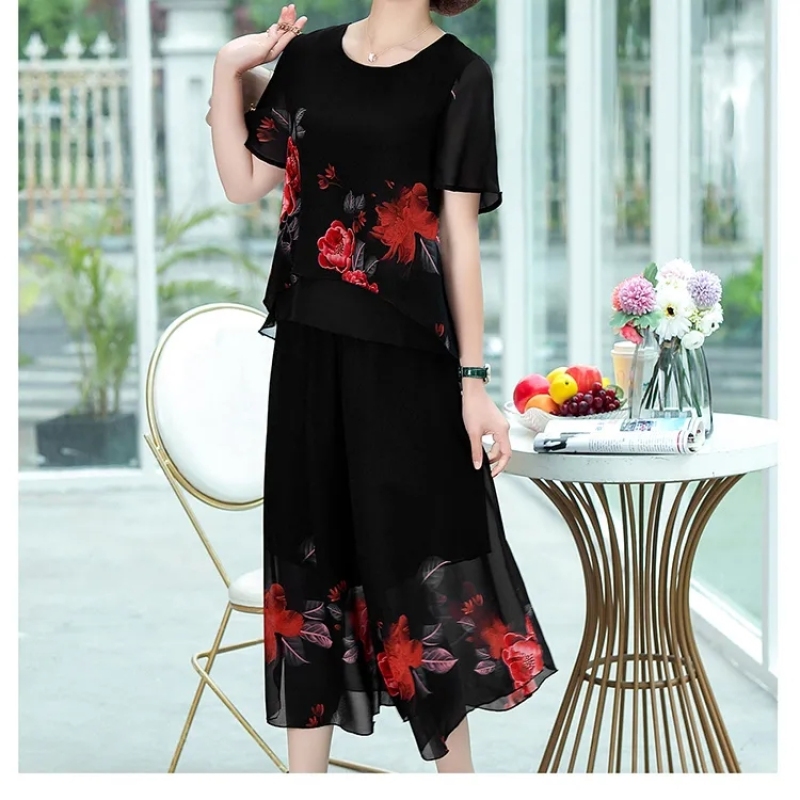 Elegante moda stampa floreale  - Summer Clothing Vintage recensione e prezzo