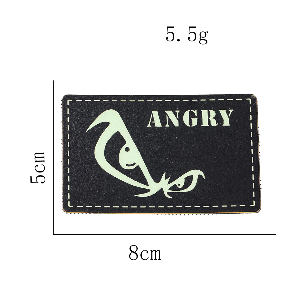 ANGRY Patch Luminoso in PVC ch - Summer Nights Clothing recensione e prezzo