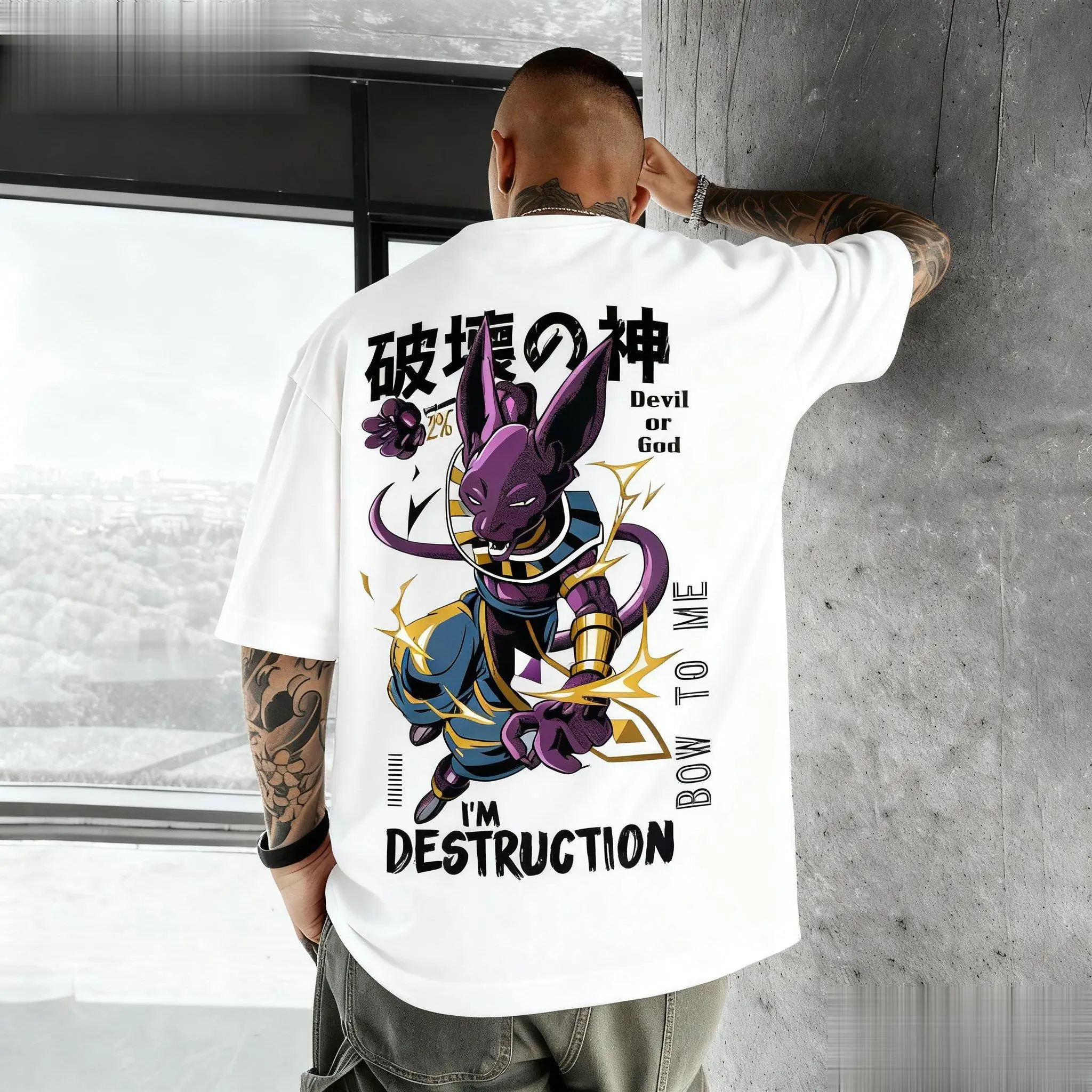 Dragon Ball Beerus Anime T-shi - Japan Summer Clothing Women recensione e prezzo
