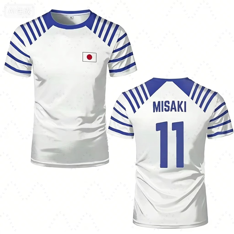 T-shirt Anime Captain Tsubasa  - Japan Summer Clothing Women recensione e prezzo