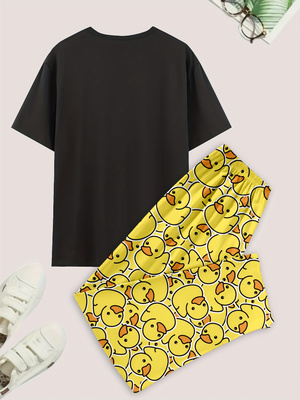Set pigiama casual da uomo, t- - Summer Duck Clothing recensione e prezzo