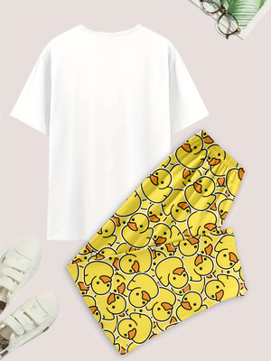 Set pigiama casual da uomo, t- - Summer Duck Clothing recensione e prezzo