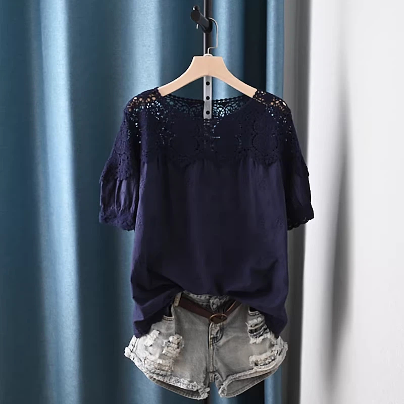 Camicie e Bluse Traforate in P - Japan Summer Clothing Women recensione e prezzo