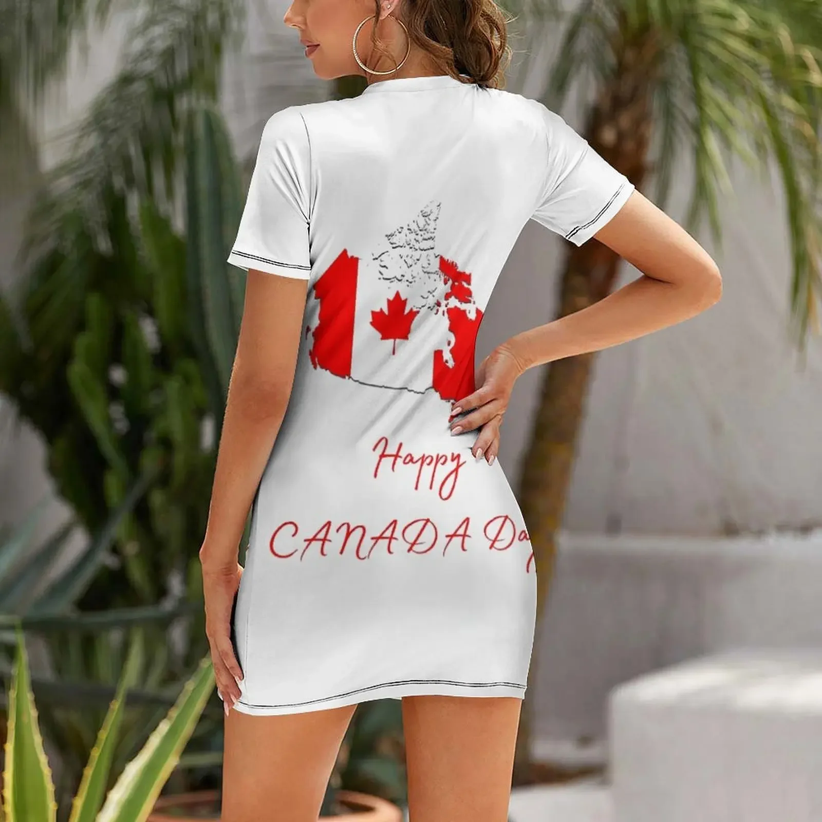 Abito a maniche corte per la f - Summer Clothing Women Canada recensione e prezzo