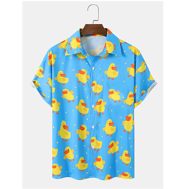 New Duck 3d Print camicie uomo - Summer Duck Clothing recensione e prezzo