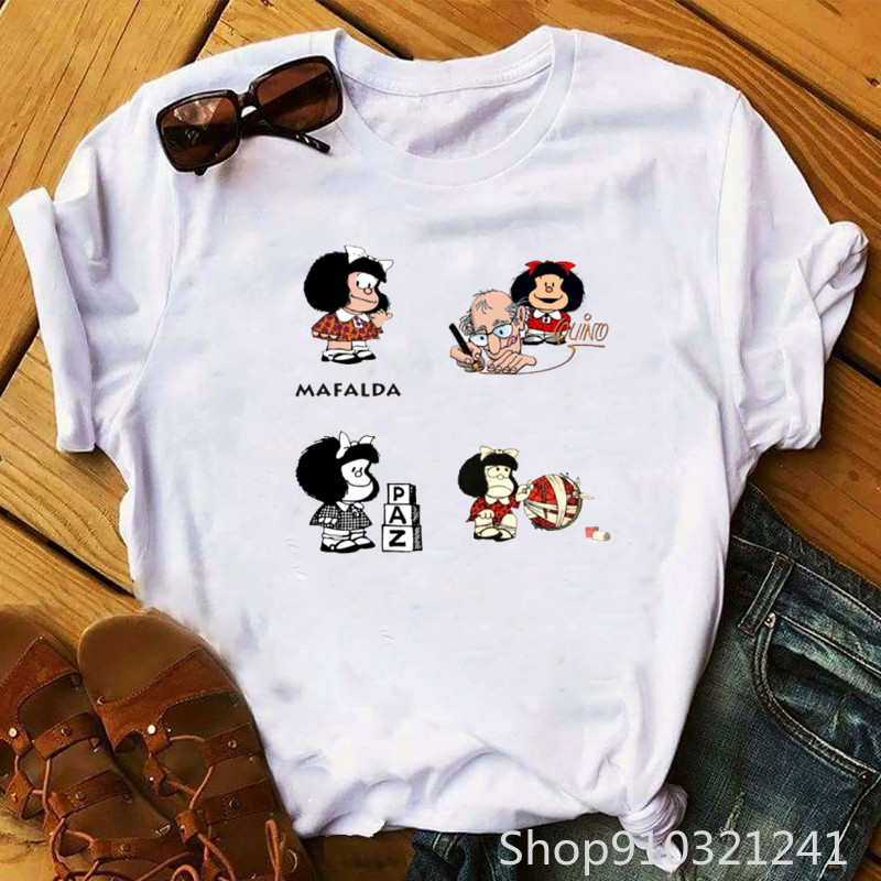 Maglietta Rock Roll Mafalda Di - Summer Clothing Teens recensione e prezzo