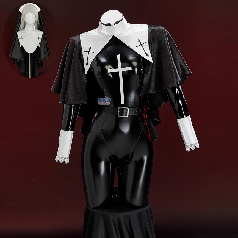 Costume cosplay da suora Donna - Romper Playsuit Women recensione e prezzo