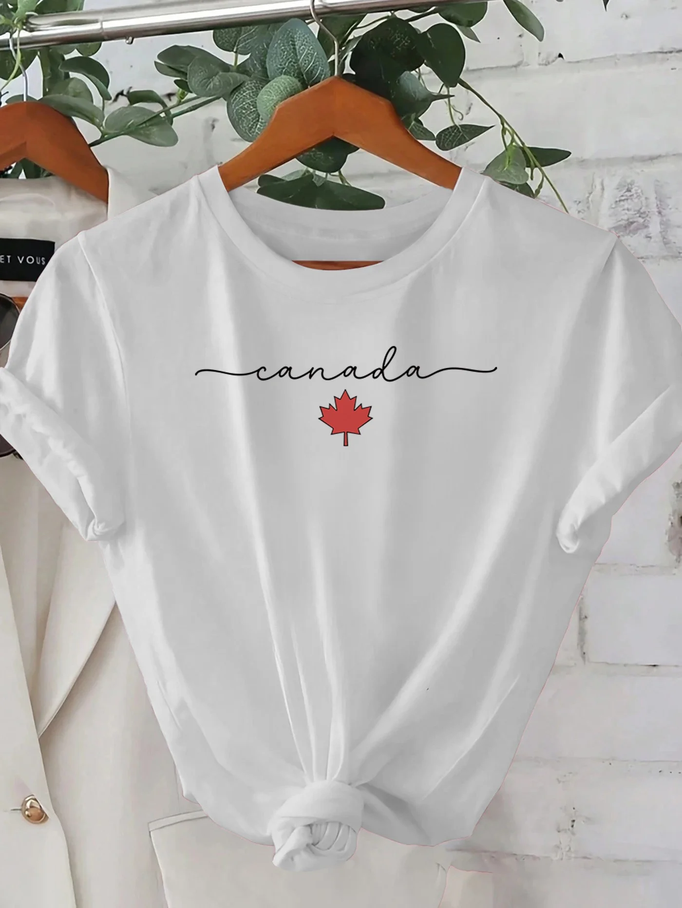 T-shirt da donna stampata con  - Summer Clothing Women Canada recensione e prezzo