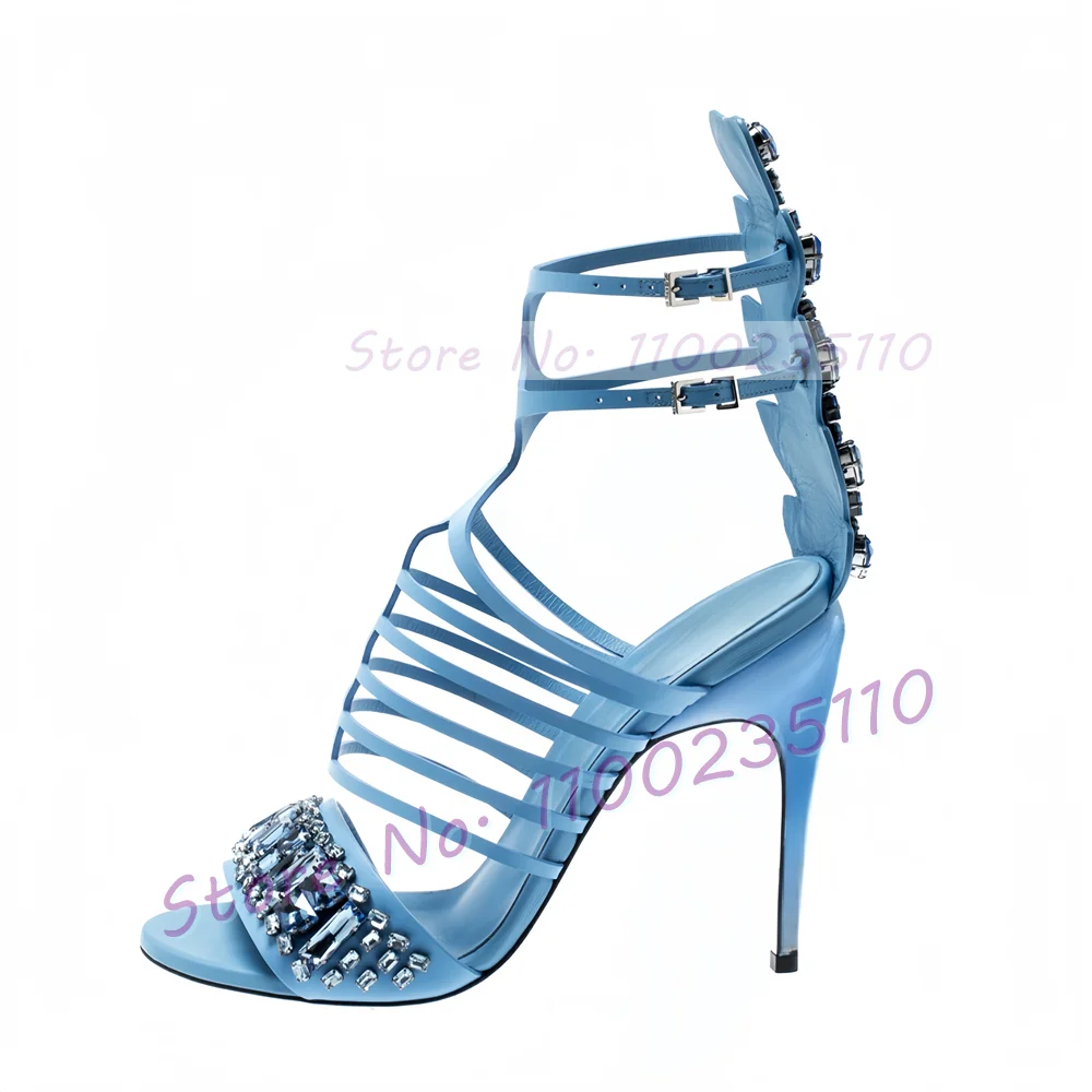 Sandali a gabbia impreziositi  - Summer Clothing Offers recensione e prezzo