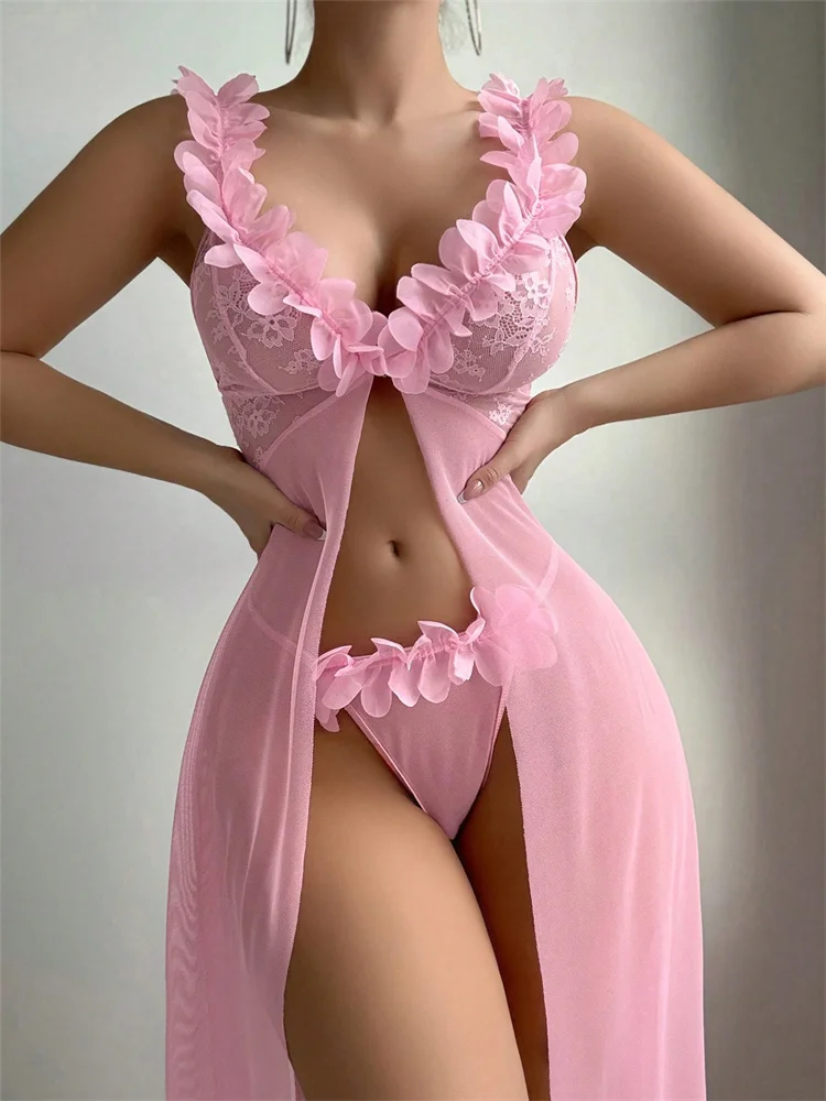 Camicia da Notte Rosa Floreale - Summer Clothing Offers recensione e prezzo