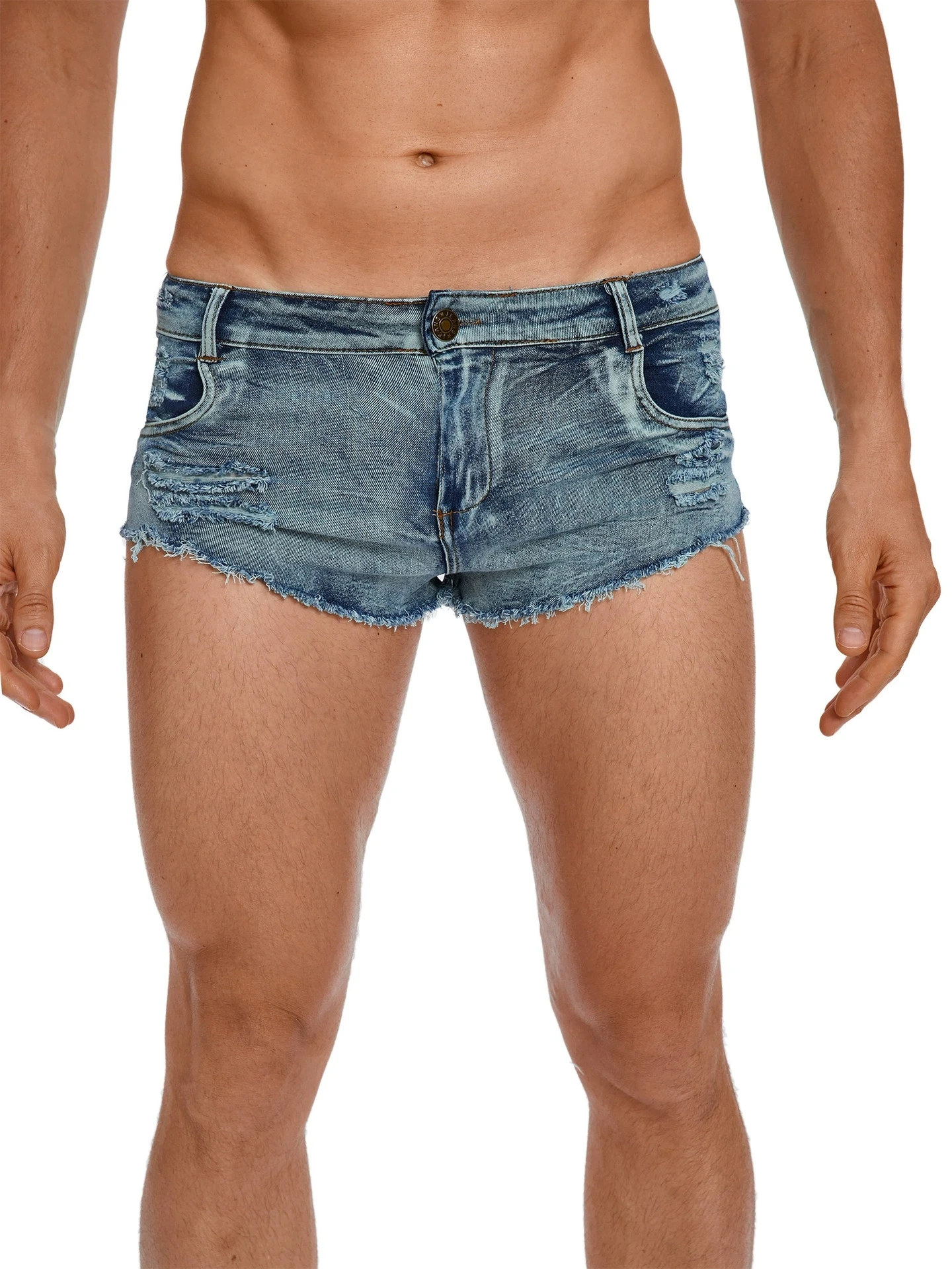 Pantaloncini Jeans da Uomo a V - Summer Clothing Vintage recensione e prezzo