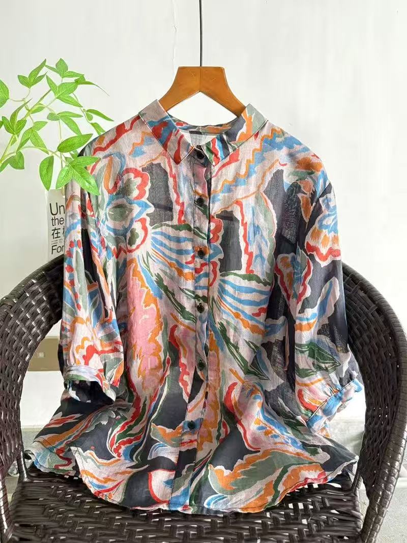 Camicia in Pura Rami da Donna  - Japan Summer Clothing Women recensione e prezzo